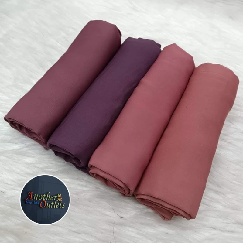 4 Pis cherry hijab combo